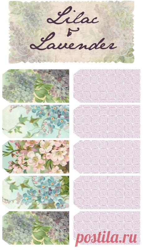 Lilac & Lavender сайт с картинками для декупажа