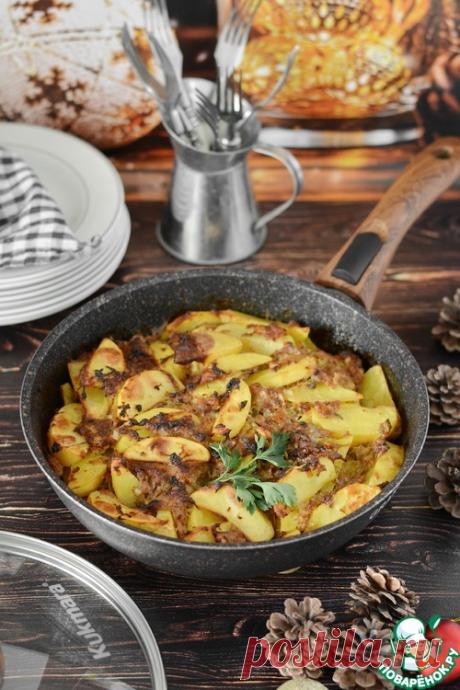 Картофель в духовке с фаршем – кулинарный рецепт