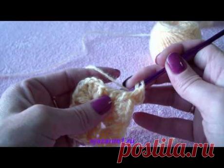 Наволочка крючком - Pillowcase crochet