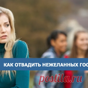 Как отвадить нежелательных гостей
