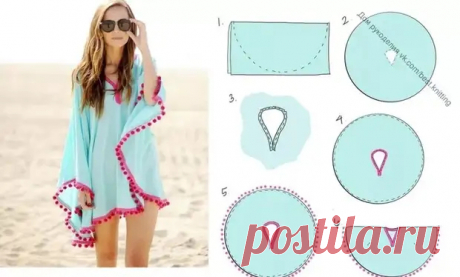 Супер-модные летние наряды своими руками с выкройками - ЖЕНСКИЙ МИР - медиаплатформа МирТесен