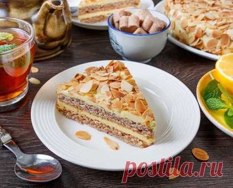 Рецепт шведского миндального торта с фото пошагово на Вкусном Блоге