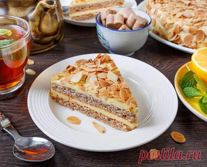 Рецепт шведского миндального торта с фото пошагово на Вкусном Блоге