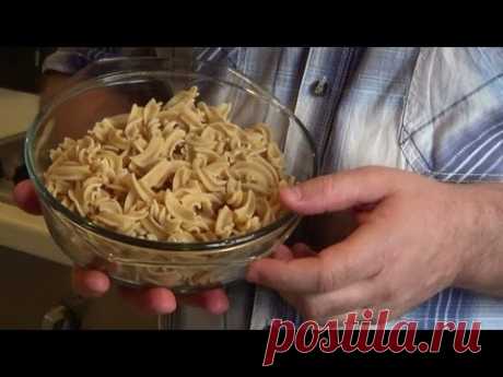 Макароны своими руками: фузилли.