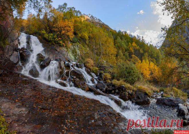 Фото: Чучхурский водопад. Пейзажный фотограф Александр Богатырев. Пейзаж - Фотосайт Расфокус.ру