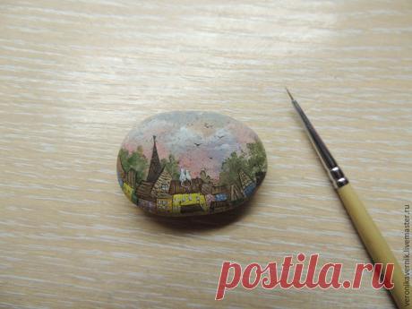 (+1) «Рассвет»: роспись по камню