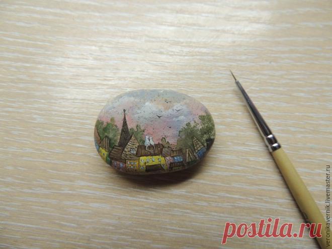 (+1) «Рассвет»: роспись по камню