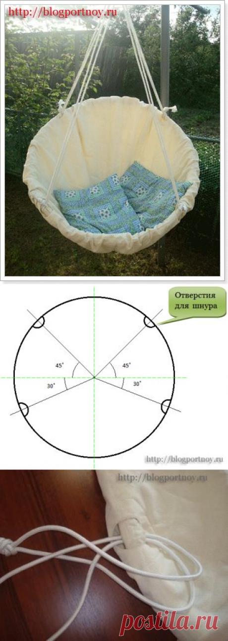 Гамак на обруче | Мастерская портнихи
