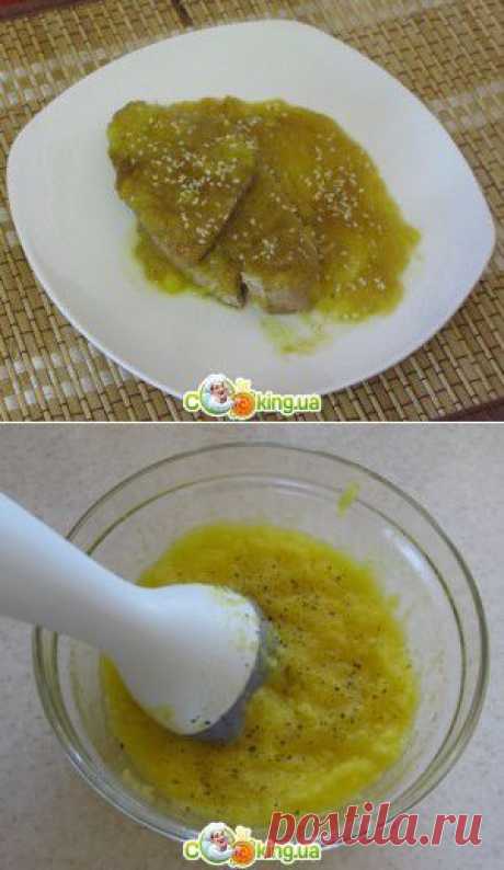 Тунец под манговым соусом фото рецепт - Cooking.ua