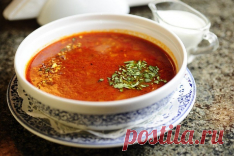 Настоящий грузинский суп харчо — Вкусные рецепты