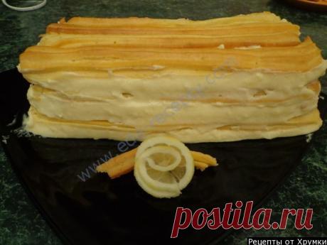 Торт заварной рецепт с фото