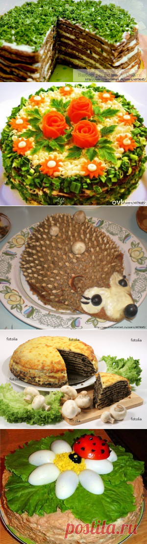 ПЕЧЕНОЧНЫЕ ТОРТЫ.