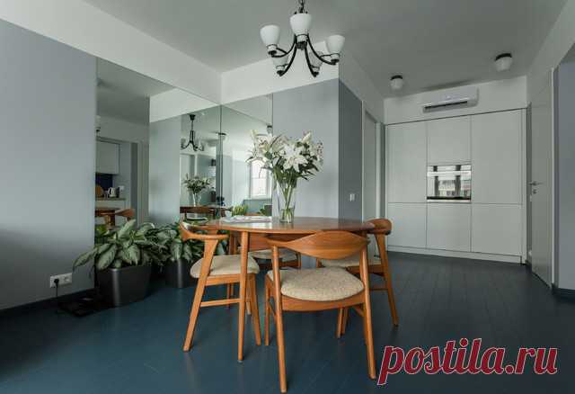 Квартира без коридоров и с присоединенной лоджией: простые линии, контрастные сочетания, тактильно приятные материалы — прекрасное дизайнерское решение в рубрике «Houzz тур». Смотрим проект Анны Жемеревой.