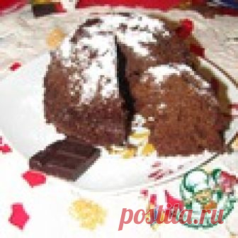 Шоколадный пирог из микроволновки 