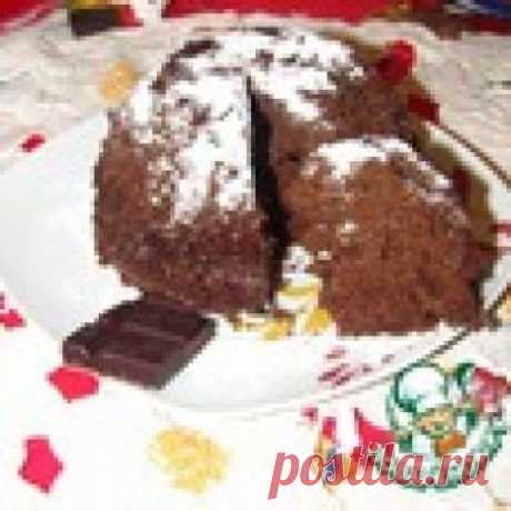 Шоколадный пирог из микроволновки "Чудо" Кулинарный рецепт