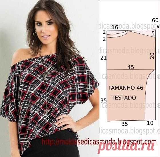 BLUSA (2)- Moldes Moda por Medida