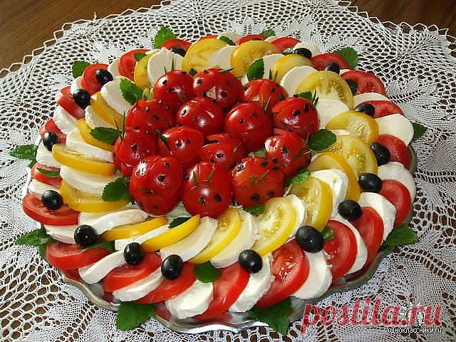 Красивые нарезки (оформление блюд)