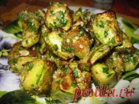 Такое блюдо из кабачков заслуживает 5+ : вкуснее мяса - Рецепты с фото