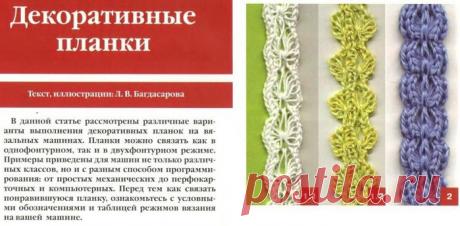 Декоративные планки