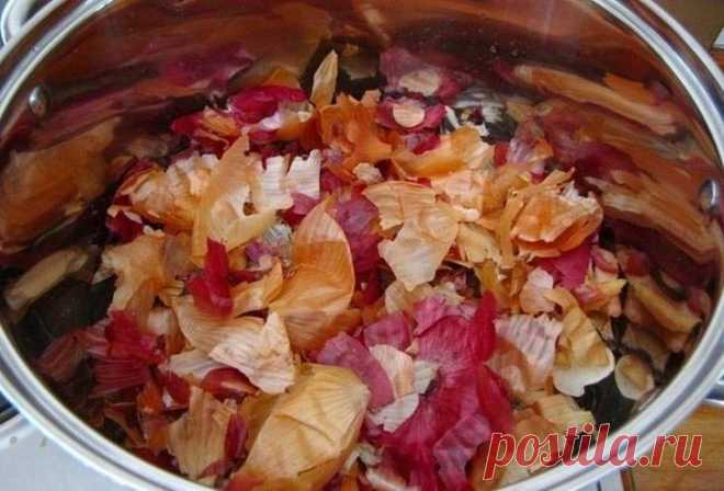 Способы использования луковой шелухи | Делимся советами