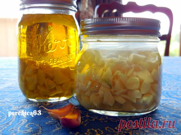 Чесночный ликер,настойка и мёд-укрепите своё здоровье - Perchinka63