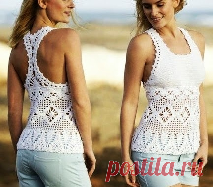 Ivelise Hand Made: блузка с декольте Пловец