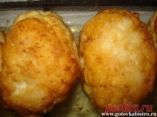 Котлеты из курицы с сыром