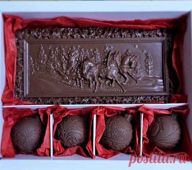 Форма пластиковая для шоколада 