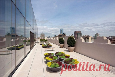 Skyloft Penthouse — апартаменты за $45 миллионов! Этот двухэтажный пентхаус с 4 спальнями и 4,5 ванными комнатами расположен на двух верхних этажах на крыше здания 1929 года Art Deco Tribeca в Нью-Йорке. Полностью стеклянный проект, общая площадь которого составляет почти 700 кв.м., был разработан архитекторами из James Carpenter Design Associates, а внутренний дизайн и интерьер представлен Rogers Marvel Architects. Жилой блок окружает терраса в 420 кв.м., расположенная на 14 этаже. В…