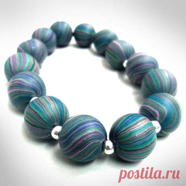 Бусы из полимерной глины своими руками