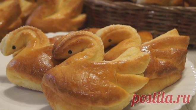 Булочки "Лебеди". Легкие, Воздушные и О-о-очень Вкусные - Простые рецепты Овкусе.ру