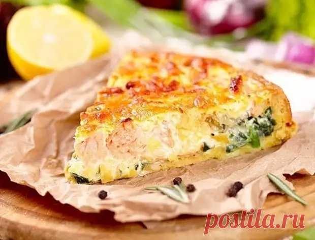 РЫБНЫЙ заливной ПИРОГ - Вкусные рецепты - медиаплатформа МирТесен