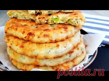 Вы обалдеете как же это ВКУСНО /Сырные Лепёшки на сковороде