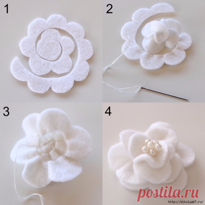 ИГОЛКА С НИТОЧКОЙ. Шьём игольницу из фетра