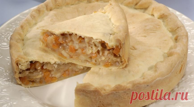 Тыквенный пирог / Пирог с тыквой. Пошаговый рецепт с фото на Gastronom.ru