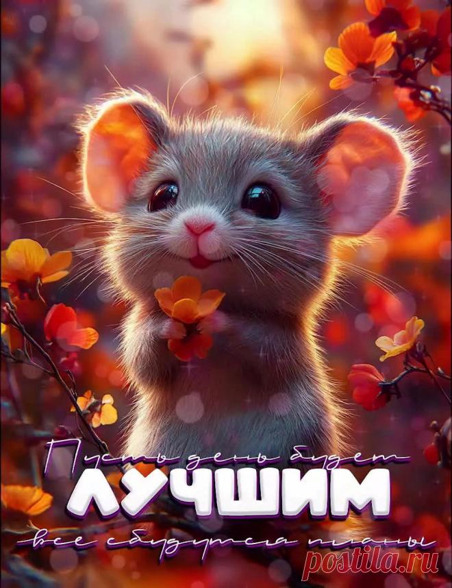 Осенняя картинка доброго дня с пожеланием