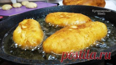 Как быстро приготовить очень вкусные и пышные жареные пирожки без дрожжей: простой рецепт | Кулинарный Микс Пульс Mail.ru