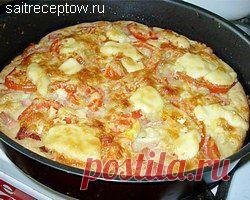 Пицца на кефире | Сайт рецептов