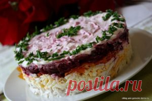 Самые проверенные рецепты - ВКУСНЫЙ РЕЦЕПТ СЛОЕНОГО САЛАТА «МОЙ ГЕНЕРАЛ»