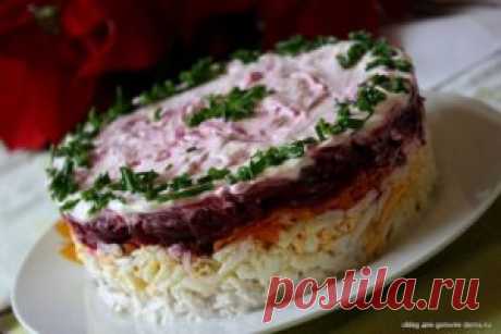 Самые проверенные рецепты - ВКУСНЫЙ РЕЦЕПТ СЛОЕНОГО САЛАТА «МОЙ ГЕНЕРАЛ»