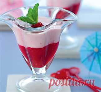 Коктейль из ряженки с малиной, десерт. Пошаговый рецепт с фото на Gastronom.ru