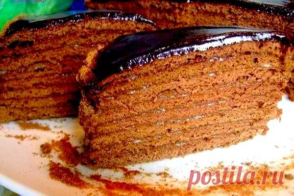 Шоколадный медовик «Дамский каприз»

Очень вкусный, мягкий и ароматный медовик к чаю.
