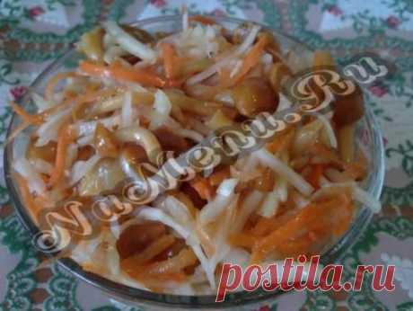 Салат из свежей капусты и моркови