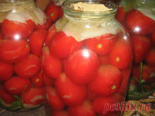 Соленные, ядреные, бочковые помидоры из банки