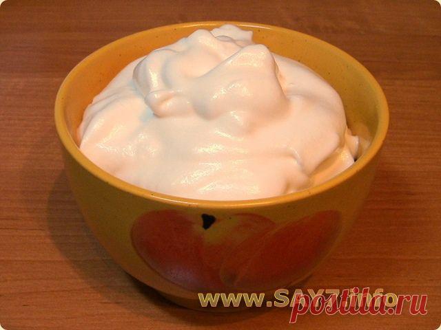 Белковый крем (заварной). - Простые рецепты Овкусе.ру