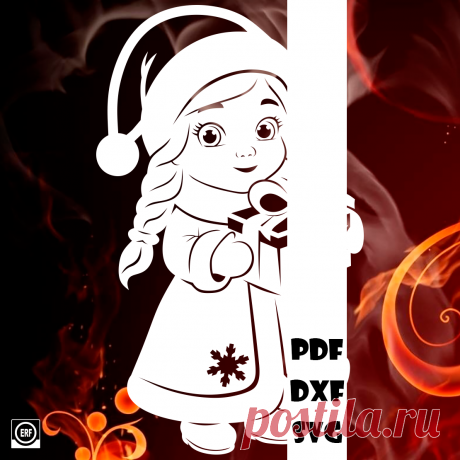 ⭐Автор: Юлия Кошман
Снегурочка с подарком

Новый год 41