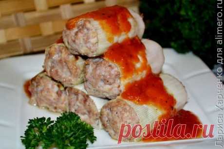 Каннеллони из лука-порея