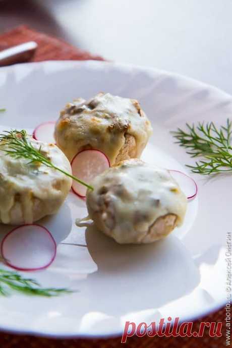 Рецепт фаршированных шампиньонов