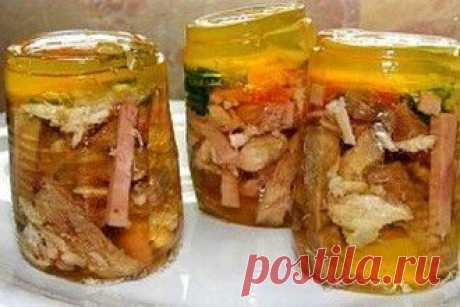 Мясное заливное ассорти