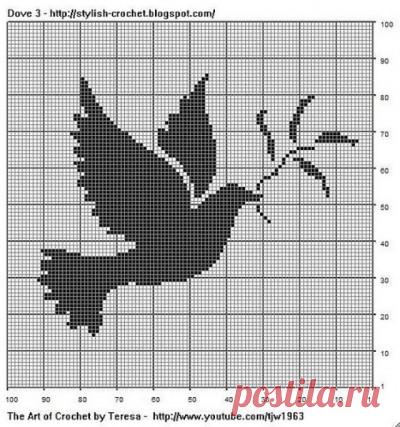(+2) Схемы вышивки или вязания крючком
